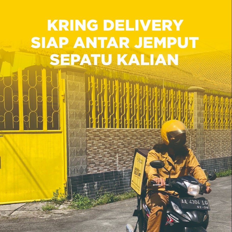 gambar Layanan Kring Delivery Untuk Antar Jemput Sepatu Kalian